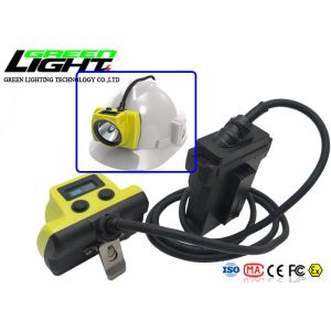 IP68 530lum 16000lux LED Miners Cap Lamp 13600mAh
