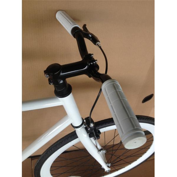 Lasco Crank Set 700c Carbon Frame Single Speed Fixed Gear Bicycle with Kenda Tire 700*28C