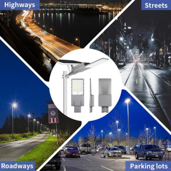 Aluminum Design Separated Motion Sensor DC 100W 200W 300W 400W IP66 Solar Powered Outdoor Street Lamp Led Street Light 5