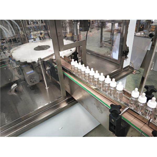 Touch Screen Electronic Liquid Filling Machine 10ml - 120ml Filling Volume