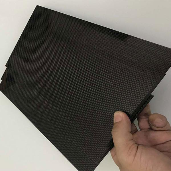 Buy Twill Matte Hard Carbon Fiber Sheet Abrasion Resistant Anti Static at wholesale prices