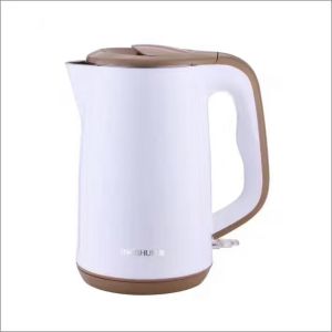 Quality 304 2.0L Double Wall Unique Long Spout Stainless Steel Electric Kettle for sale