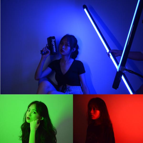 2800K-9990K 640pcs leds RGBW with effects film lights warm white led tube light