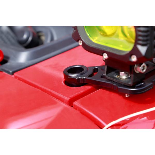 Aluminum Alloy A-Pillar Hood Mount Light Brackets for Jeep Wrangler JL 134*107*25mm