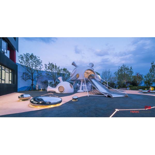 Custom Printing and Multiple Options for Cartoon Style Children's Amusement Equipment