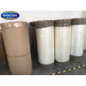 Big Jumbo Roll BOPP 50 Micron Transparent Adhesive Packing Tape