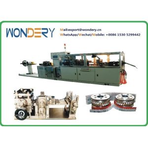 Quality Standard Structure Aluminum Radiator Fin Machine 32mm Wavy Fin for sale