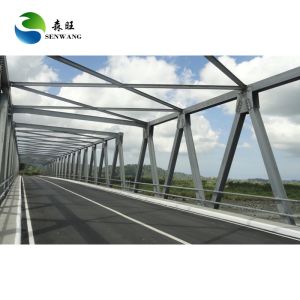 Customized Prefab Steel Bridges Windproof Prefabricated Pedestrian Bridge