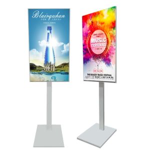 32"/43"/55"/65" Full HD Floor-Standing Digital Signage Display with Adjustable