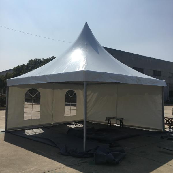 Buy Arabian Water Proof PVC Pagoda Tent 4x4m Canvas Garden Gazebo at wholesale prices