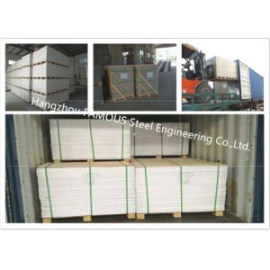 Moisture Proof 1220mmx2400mm Magnesium Oxide Panels Lightweight Sound Absorbing