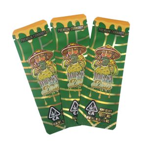 China Electronic Cigarette Side Seal Bags Laminated Aluminum Foil Plastic Mylar Vape Bags on sale