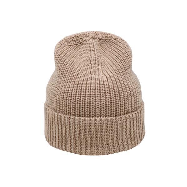 Buy OEM Acrylic Polyester Knit Beanie Hats 58CM Circumference at wholesale prices