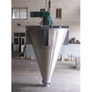 50Rpm-32Rpm Conical Vacuum Dryer , Vertical Vacuum Mixer Blender