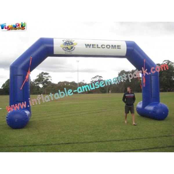 Buy Outdoor Large Advertising inflatable Arch rip-stop nylon material at wholesale prices