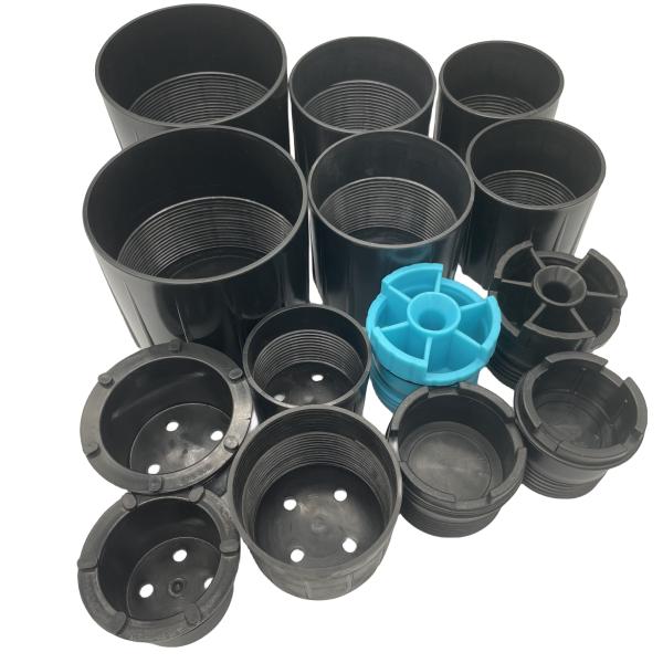 2-7/8" 3 1/8" HDPE PP Plastic Pipe Thread Protectors For Oil Drilling Industry