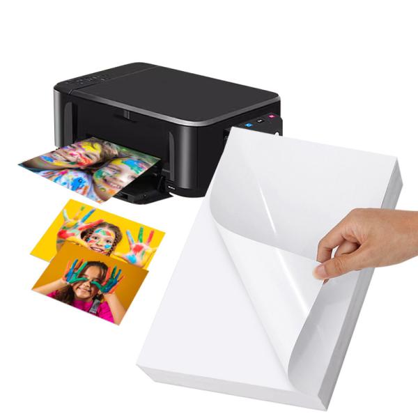 Buy Aqueous Printing 130gsm Matte Coated Photo Paper Sheets at wholesale prices