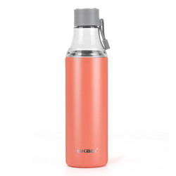 Double Wall Stainless Steel Cup Water Bottle Thermos Vacuum Tea Flask Two Lid
