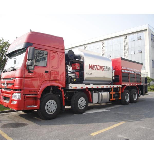 8m3 Tank Capacity Asphalt Construction Equipment Synchronous Chip Sealer LMT5312TFC