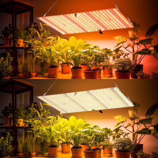 Hanging Full Spectrum LED Plant Light for Germination and Flowering in Grow Tents
