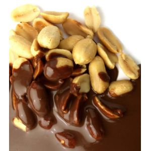 China GMP Delicious 100g 120g 200g Chocolate Peanut on sale