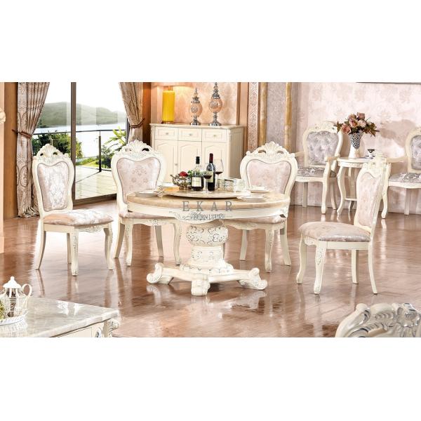 Buy Latest dining table designs marble dining table prices at wholesale prices