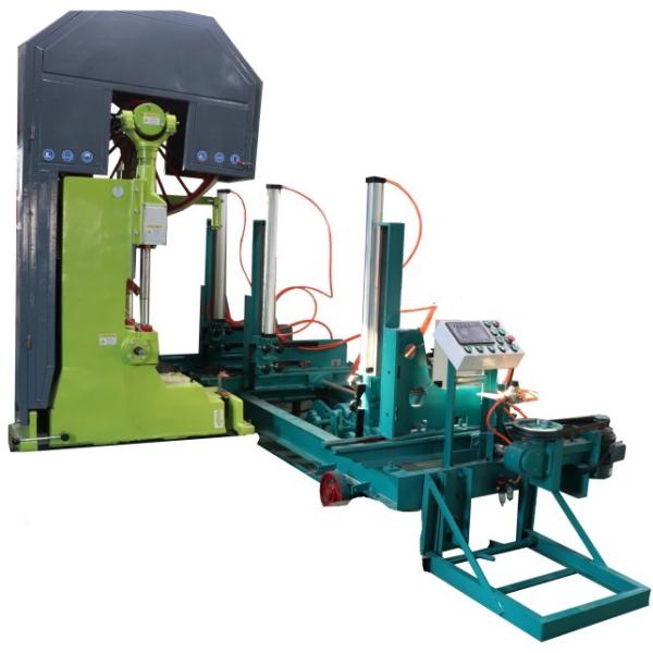 Buy CNC Log Vertical Band Sawmill 1500mm Woodworking Saw Machine at wholesale prices