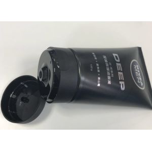 Men Facial Cleanser Plastic Cosmetic Packaging Tube Combined With Silkscreen