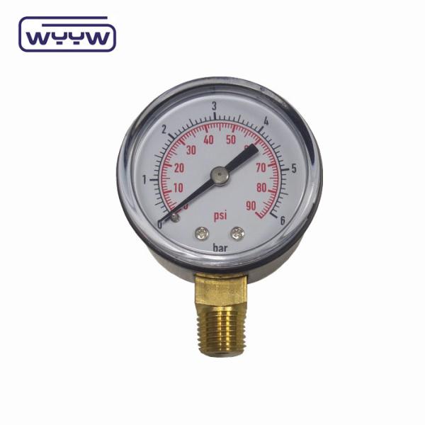 Buy 2" Economy Pressure Gauge  Bottom Mount Argon Pressure Gauge at wholesale prices