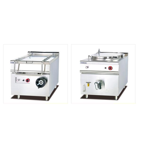 SS 120KG Liquefied Gas Standing Oven With Removeable Door