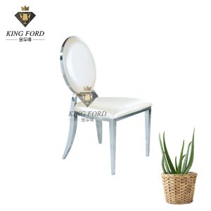 Customized 201 Stainless Steel Kitchen Dining Chairs OEM ODM