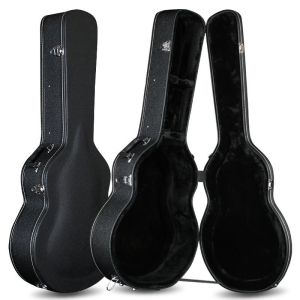 China Eco Friendly Plywooden Guitar Rack Case Acoustic Black Lightweight on sale