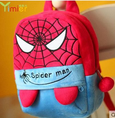 Buy popular canvas backpack spider man at wholesale prices