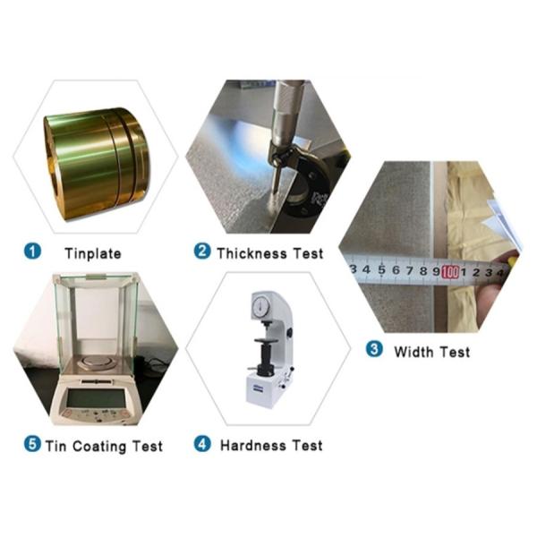 0.50mm Thickness Tin Plated Steel Sheet / Cold Rolled Steel Sheet In Coil