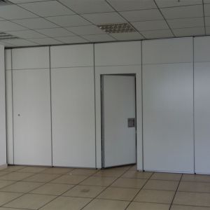 Laminate Finish Full High Acoustic Sliding Room Partitions / Foldable Partition
