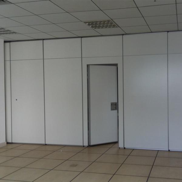 65 mm Sliding Partition Walls Panel Installation System Size For Learning Center