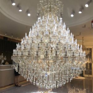Extra large crystal chandeliers for Hotel Project Lighting (WH-CY-142)