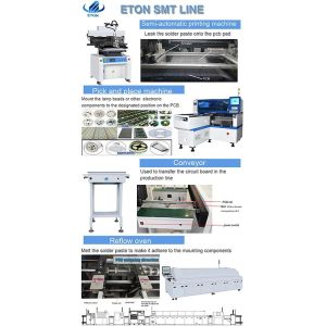 smt placement machine Smt Pick And Place Machine PCB 5mm 45000CPH For Capacitors