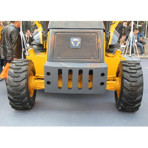 70KW Power Tractor Backhoe Loader XT870 , 0.3 m3 Rated Digging Backhoe Machine
