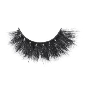 Super Thin Natural Mink Lashes , Natural Look 19mm Mink Lashes
