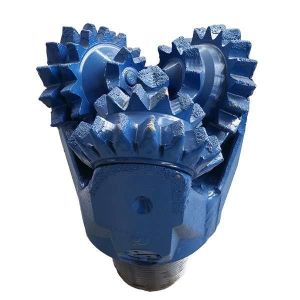 China ISO API Standard Milled Tooth Rotary Steel Tricone Drill Bit For Construction Rock Works on sale