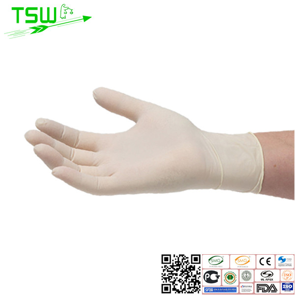Buy Textured Disposable Latex Exam Gloves FDA CE ISO13485 Approved at wholesale prices