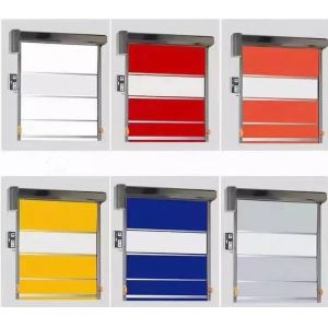 High Speed Pvc Rapid Roller Doors 2m/S Steel Automation Rolling Shutter