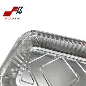 700ML Rectangular Aluminum Foil Box Carry - Out Container