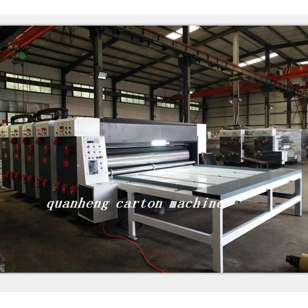 Buy Corrugated Cardboard Chain Feeder Flexo Printer Slotter Die Cutter at wholesale prices