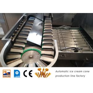 Ice Cream Cone Production Equipment , Multifunctional Automatic Installation Of