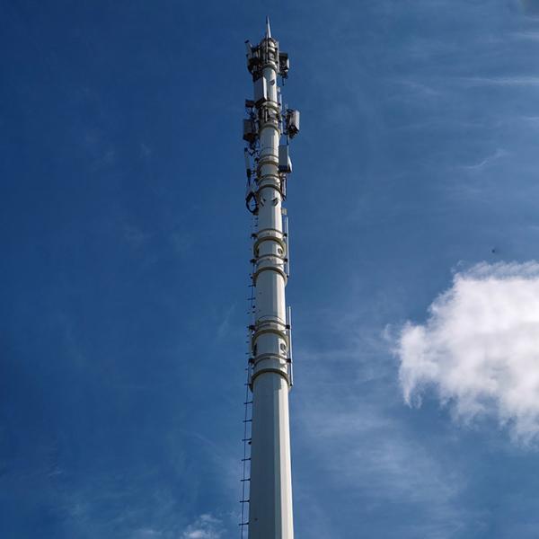 Buy ASTM A572 GR65 Steel Telecommunication Post Durable Strong at wholesale prices