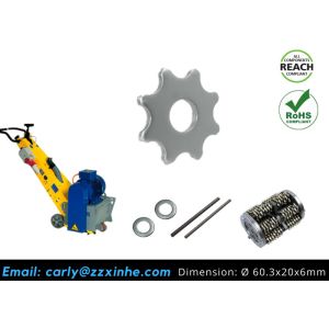 Tfp200 Deck Crawler Scarifier Cutters Tct Marine Rust Cleaner Scarifying