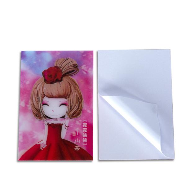 Wholesale Lenticular Anime Motion Sticker Waterproof Peeker Lenticular Anime Car