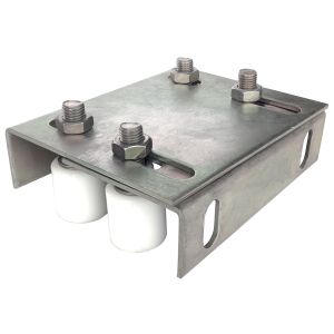 40x44 Sliding Gate Wheel Bracket With Bolt 4 Rollers